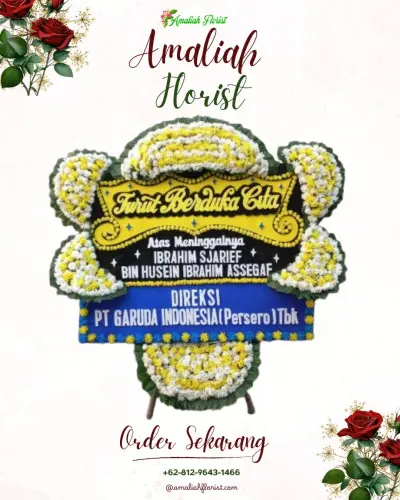 Papan Bunga Duka di Cisaat