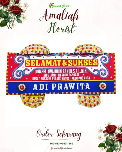 Karangan Bunga Ucapan Selamat di Cisaat